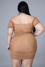 Load image into Gallery viewer, Carmel Mocha Dress