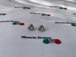 Studded Corazon Earrings