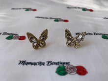 Load image into Gallery viewer, Studded Mariposa Earrings